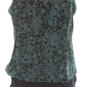 Sz18 Vintage Anne Cole 2 piece swimming suit